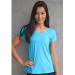 T-shirt Fitness Frelith Dinamic Lisa - AZUL CLARO