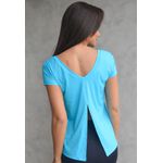 T-shirt Fitness Frelith Dinamic Lisa - AZUL CLARO
