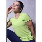 T-Shirt Fitness Frelith em Microfibra New Trip - VERDE LIMA