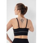 Top Angel Frelith com Filete - PRETO