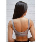 Top Fitness Frelith Brilho Cós Pequeno - PRATA