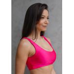 Top Fitness Frelith Brilho Cós Pequeno - PINK