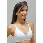 Top Fitness Frelith Liso Básico - BRANCO