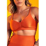 Top Fitness Frelith - LARANJA ESCURO