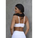 Top Fitness Frelith Básico em Microfibra New Zealand - BRANCO