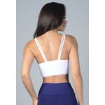 Top Pijama Meia Estação em Cotton - BRANCO