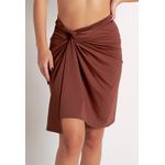 Saída Pareô Longa Frelith - MARROM