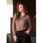Camisa Lily Frelith - CASTANHO
