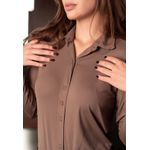 Camisa Lily Frelith - CASTANHO