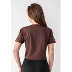 Cropped Vicky Frelith - MARROM