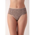 Kit 3 Calcinhas Maya Frelith Chocolate, Preto e Onça - DIVERSOS