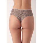 Kit 3 Calcinhas Maya Frelith Chocolate, Preto e Onça - DIVERSOS