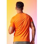 Camiseta Frelith Masculina Basic New Trip Com Proteção UV - LARANJA