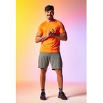 Camiseta Frelith Masculina Basic New Trip Com Proteção UV - LARANJA