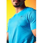 Camiseta Frelith Masculina Basic New Trip Com Proteção UV - AZUL TURQUESA
