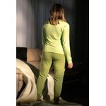 Pijama Inverno Frelith Visco e Moletom Power Play - VERDE