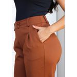 Calça Alfaiataria Frelith - MARROM CLARO