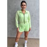 Jaqueta Fitness Frelith Allure - VERDE CLARO