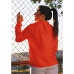 Jaqueta Fitness Frelith Corta Vento Lisa - LARANJA NEON
