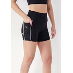 Short Karen Frelith Com Filete - PRETO