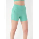 Short Karen Frelith Com Filete - VERDE