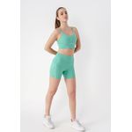 Short Karen Frelith Com Filete - VERDE