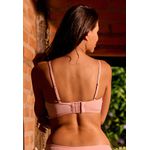 Sutiã Frelith Top Franzido Canelado - ROSA