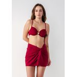 Saída Pareô Curta Frelith - VINHO