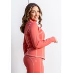 Jaqueta Costura Trançada Frelith - CORAL