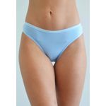 Kit 3 Calcinhas Frelith Floral, Azul e Pink em Cotton - ESTAMPADA