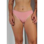 Kit 3 Calcinhas Floral, Rosê e Verde Claro em Microfibra - ESTAMPADA