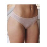 Kit 3 Calcinhas Trabalhado Chocolate Marinho Rosa em Microfibra - DIVERSOS