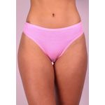 Kit 3 Calcinhas Rosa Clara, Branca e Verde Água em Microfibra Trabalhada - DIVERSOS