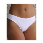 Kit 3 Calcinhas Triangulos Verde Branco Exclusivo em Microfibra - ESTAMPADA