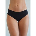 Kit 3 Calcinhas Frelith Branco, Preto e Pink Escuro em Microfibra Trabalhada - DIVERSOS