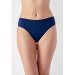 Kit 3 Calcinhas Frelith Floral Marinho e Marfim - ESTAMPADA