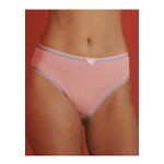 Kit 3 Calcinhas Rosê Orvalho Branco em Microfibra - DIVERSOS