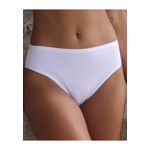 Kit 3 Calcinhas Triangulos Verde Branco Exclusivo em Microfibra - ESTAMPADA