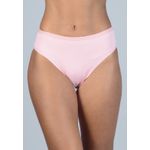 Kit 3 Calcinhas Onça Rosada, Rosê e Branco em Microfibra - ESTAMPADA