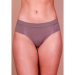 Kit 3 Calcinhas Abelhas, Castanho e Amarelo Claro em Microfibra - ESTAMPADA