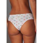 Kit 3 Calcinhas Bichinhos, Preta e Chocolate em Microfibra - ESTAMPADA