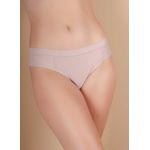 Kit 3 Calcinhas Chevron Marinho Chocolate Exclusivo em Microfibra Leve - ESTAMPADA