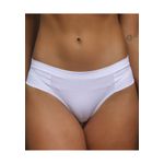 Kit 3 Calcinhas Losangos Rosa Branco Exclusivo em Microfibra - ESTAMPADA