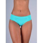 Kit 3 Calcinhas Rosa Clara, Branca e Verde Água em Microfibra Trabalhada - DIVERSOS