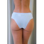 Kit 3 Calcinhas Frelith Branco Azul e Verde em Cotton Dry - DIVERSOS