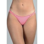 Kit 3 Calcinhas Floral, Coral e Rosê em Cotton - ESTAMPADA