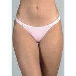 Kit 3 Calcinhas Floral, Coral e Rosê em Cotton - ESTAMPADA