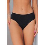 Kit 3 Calcinhas Corações e Lisa Preta e Branca em Cotton - ESTAMPADA