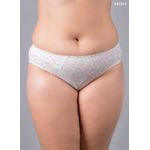 Kit 3 Calcinhas Poá Color Pink Verde em Cotton - ESTAMPADA