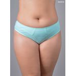 Kit 3 Calcinhas Poá Color Pink Verde em Cotton - ESTAMPADA